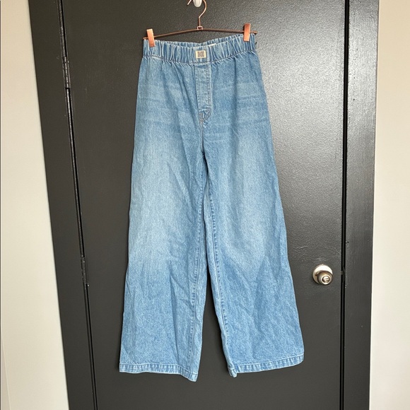 NWOT MOTHER Snacks The Kitchen Drawer Skimp All You Can Eat Wash Sz S - Picture 2 of 7